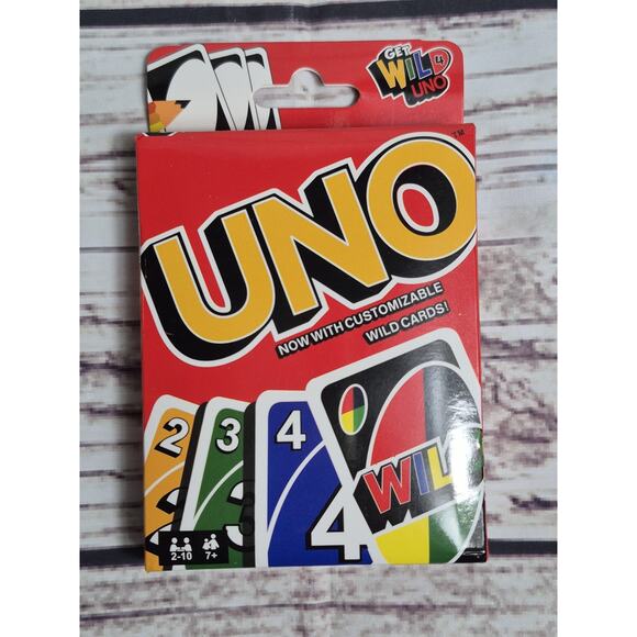 Three (3) Packs of Uno Cards-Uno Emoji, Get Wild 4 Uno & Uno Flip, All New - Picture 6 of 7